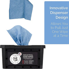 Bulldog Heavy Duty Industrial Hand Wipes, 70 Wipes per Container