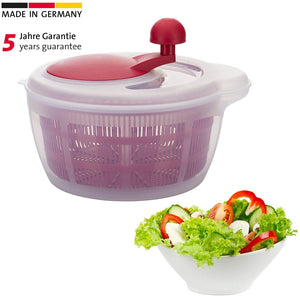 Westmark "Fortuna" Salad Spinner Red/clear