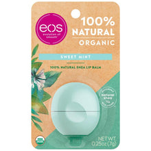 eos organic sweet mint lip balm